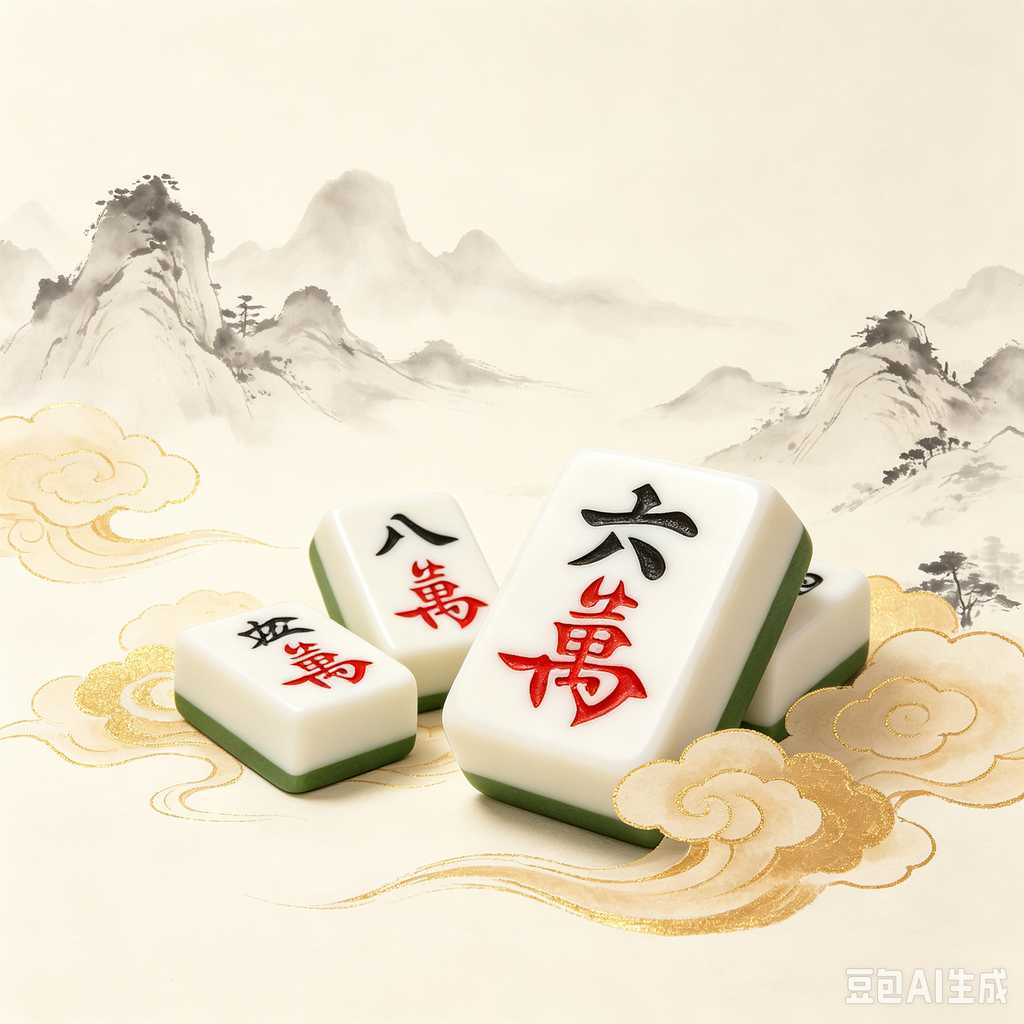mahjong tile pushers and racks set