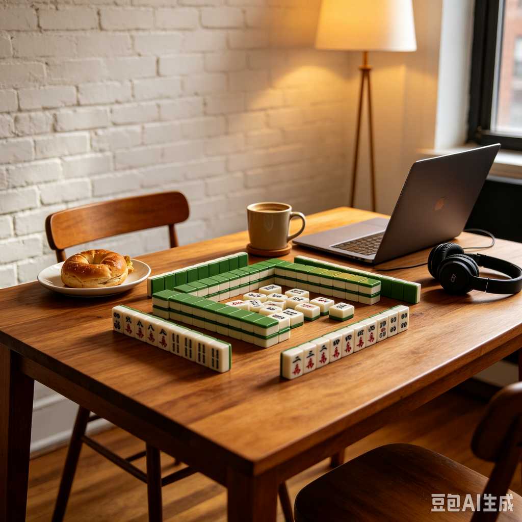 traditional chinese board game mahjong