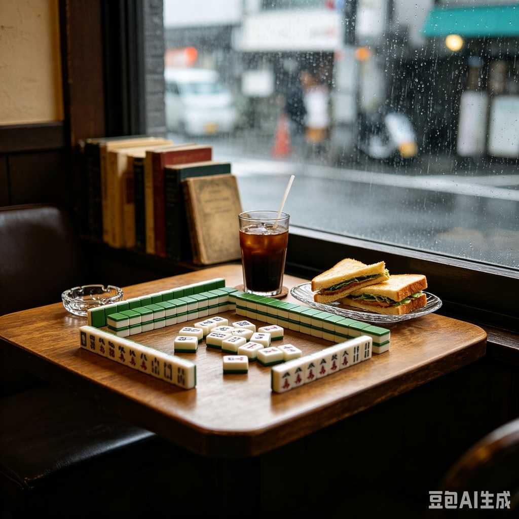 matte finish mahjong set